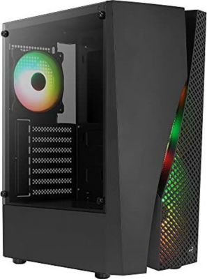Boitier PC AEROCOOL Wave v3 Boitier Moyen Tour - noir Window