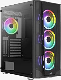 Boitier PC AEROCOOL Boitier Moyen Tour ATX Prism v2 RGB avec