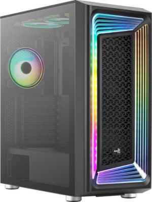Boitier PC AMD Aerocool Interstellar-G-BK-v1 Boitier Mo Boitier PC AMD Aerocool Interstellar-G-BK-v1 Boitier Mo