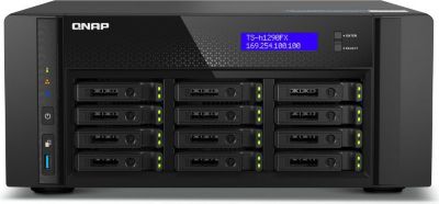 Serveur NAS QNAP QNAP TS-h1290FX – NAS flash NVMe 12 baie
