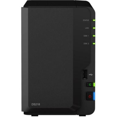 Serveur NAS SYNOLOGY DS218 2bay NAS 1.3GHz Dualcore CPU