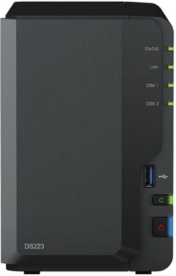 NAS SYNOLOGY DiskStation DS214SE ~ 2 baies (livré avec 2 HHD WD