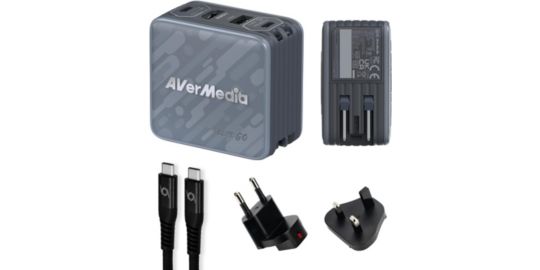 Chargeur console de jeux AVERMEDIA Chargeur GAN 100W HDMI 4K GC313 Noir