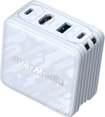 Carte d'acquisition AVERMEDIA Chargeur GAN100W Capture Vidéo FHD WH