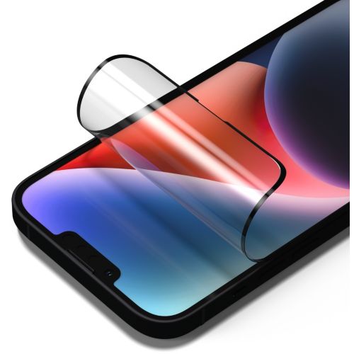 RHINOSHIELD protection écran anti-chocs 3D Transparent compatible avec  [iPhone 13 / 13 Pro / 14] | Résiste aux chocs et aux rayures - Couverture