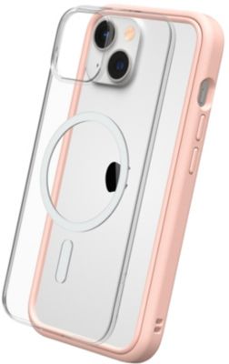 Coque bumper RHINOSHIELD IPhone 14 Mod NX Rose MagSafe