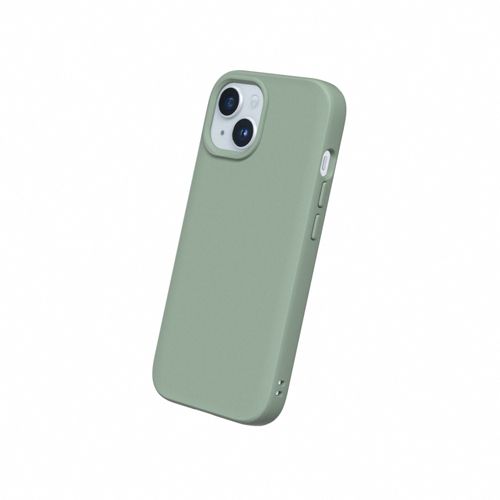 Coque RHINOSHIELD iPhone 15 SolidSuit vert sauge