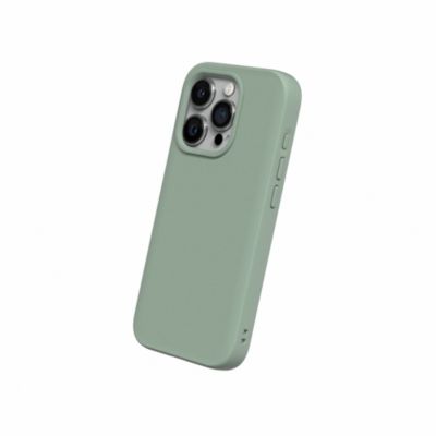 Coque RHINOSHIELD iPhone 15 Pro Max SolidSuit vert sauge