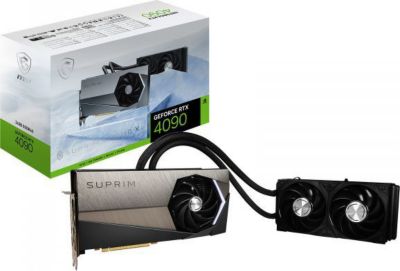 Carte graphique MSI RTX 4090 SUPRIM LIQUID X 24G