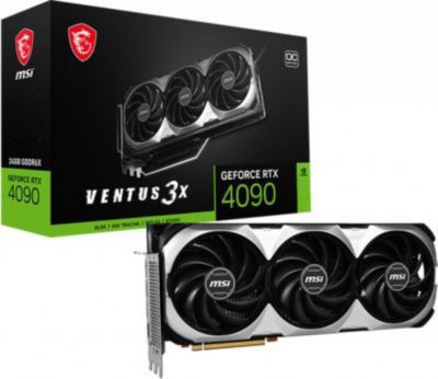 Carte graphique MSI RTX 4090 VENTUS 3X 24G OC Reconditionné