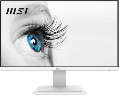 Ecran PC Gamer MSI Pro MP243XW écran plat Full HD Blanc