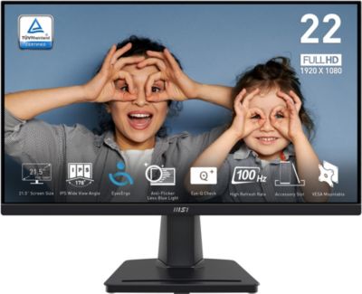 Ecran PC MSI PRO MP225 21.5'' IPS