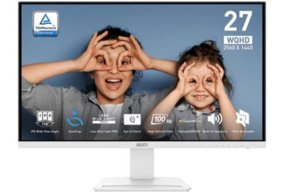 Ecran PC MSI PRO MP273QW E2 Plat 27