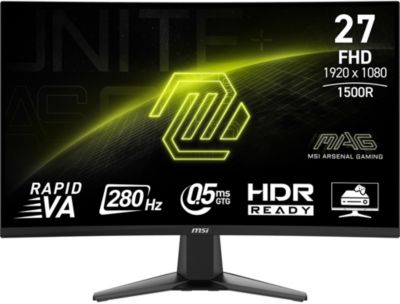 Ecran Pc Gamer Msi Mag Incurvé 27'' Rapid Va  276Cxf
