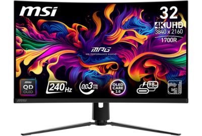 Ecran PC Gamer MSI MPG 321CURX QD-OLED 32