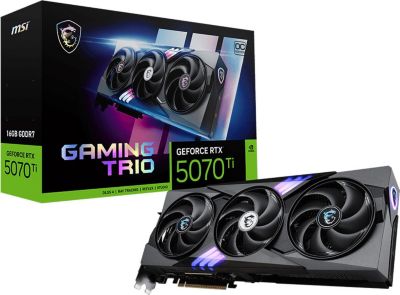 Carte graphique MSI MSI GeForce RTX 5070 Ti 16G GAMING TRIO