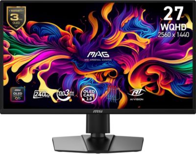 Ecran PC Gamer MSI MAG 272QP QD-OLED X24