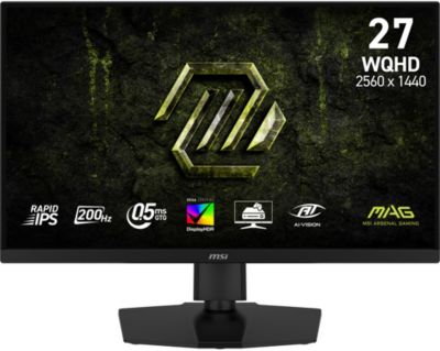 Ecran PC Gamer MSI MAG 272QPF E20 27" WQHD 200Hz Rapid IPS HDR10