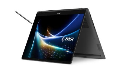 PC Créateur MSI Hybride Prestige Flip 16" Tactile OLED NVIDIA RTX Spark N1X CPU 20C GPU 6144C 128 Go DDR5 SSD 2 To