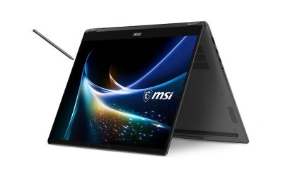 PC Créateur MSI Hybride Prestige Flip 16" Tactile OLED NVIDIA RTX Spark N1X CPU 20C GPU 6144C 32 Go DDR5 SSD 1 To