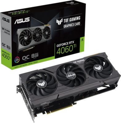Carte graphique ASUS TUF Gaming GeForce RTX 4060 Ti Reconditionné