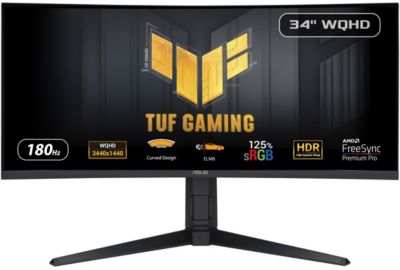 Ecran PC Gamer ASUS TUF VG34VQL3A Incurvé 34