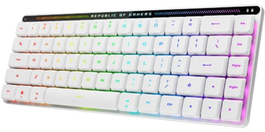 Clavier gamer sans fil ASUS ROG Falchion RX Low Profile 65%
