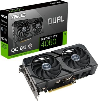 Carte graphique ASUS Dual GeForce RTX 4060 Reconditionné Carte graphique ASUS Dual GeForce RTX 4060 Reconditionné