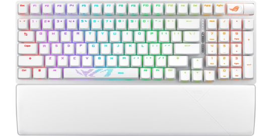Clavier gamer sans fil ASUS ROG Strix Scope II 96 Wireless Blanc