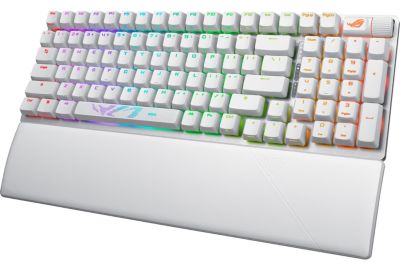 Clavier gamer sans fil ASUS ROG Strix Scope II 96 Wireless Blanc