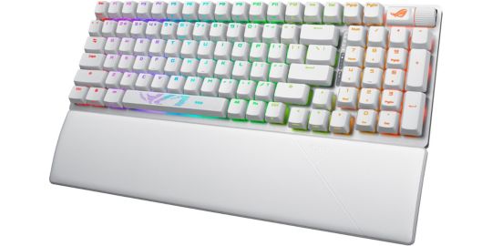 Clavier gamer sans fil ASUS ROG Strix Scope II 96 Wireless Blanc