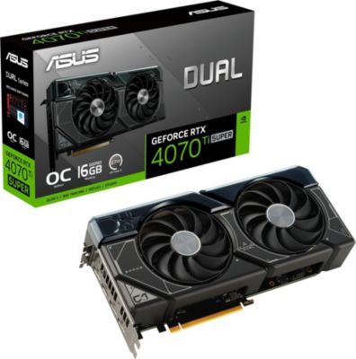 Carte graphique ASUS Dual GeForce RTX 4070 Ti SUPER Reconditionné