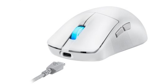 Souris Gamer Sans Fil ASUS ROG Harpe Ace Mini Blanche