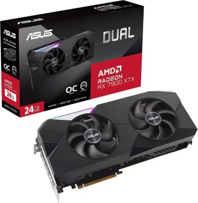 Carte graphique ASUS DUAL Radeon RX 7900 XTX 24GB