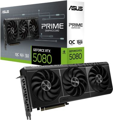 Carte graphique ASUS PRIME GeForce RTX 5080 16 Go OC Reconditionné