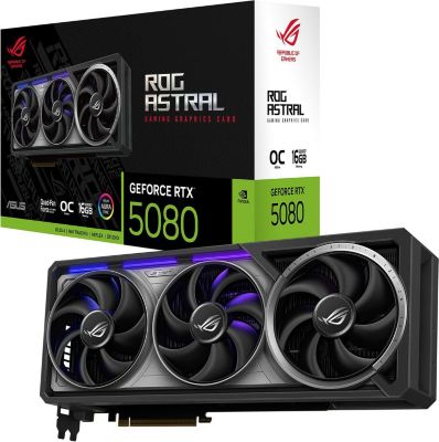 Carte graphique ASUS ROG Astral GeForce RTX 5080 16 Go OC Reconditionné