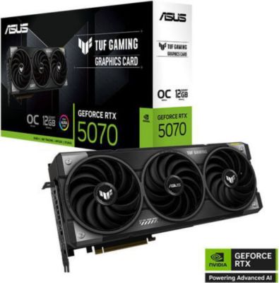 Carte graphique ASUS TUF RTX 5070 O12G GAMING Reconditionné