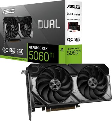 Carte graphique ASUS ASUS Dual GeForce RTX 5060 Ti OC Edition