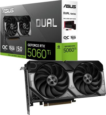 Carte graphique ASUS ASUS Dual GeForce RTX 5060 Ti OC Edition