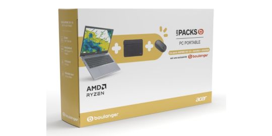 Ordinateur portable ACER PACK Aspire AG15-42P-R083 + Sleeve + Sou