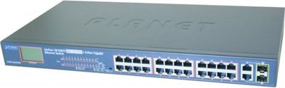 Switch ethernet PLANET Switch RJ45 100Mbps 24P FGSW-2622VHP