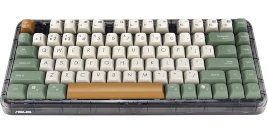 Clavier sans fil ASUS Jelly75 KD201 Orange Meadow