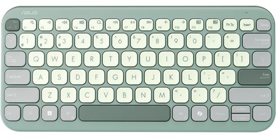 Clavier sans fil ASUS Jelly75 KD201 Vert Electrique