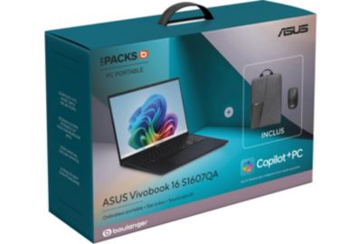 Ordinateur portable ASUS Pack Vivobook 16 S1607QA-MB122W