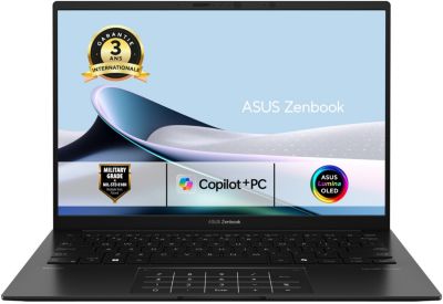 Ordinateur portable ASUS Zenbook UM3406GA-DRQL225W 14" Tactile AMD Ryzen AI 7 445 16 Go RAM LPDDR5x SSD 512 Go