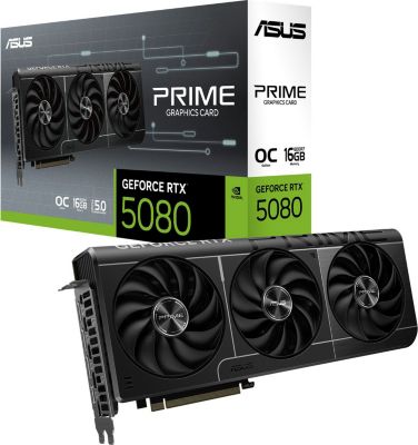 Carte graphique ASUS ASUS PRIME GeForce RTX 5080 16GB GDDR7 E