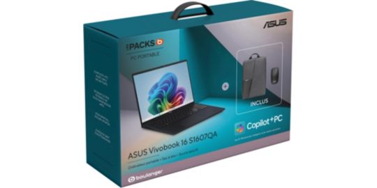 Ordinateur portable ASUS PACK S1607QA-MB179W BLEU