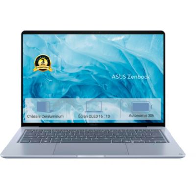 Location Ordinateur portable ASUS Zenbook UX3480QA-U1089W BLEU 14 Snapdragon X 8Go RAM LPDDR5 SSD 256 Go
