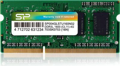 Mémoire vive 1CONTROL SOLO Barrette mémoire 4Go SODIMM DDR3L Silico