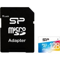 Carte Micro SD SILICON POWER Carte mémoire Micro SDXC 128Go Elite Co
